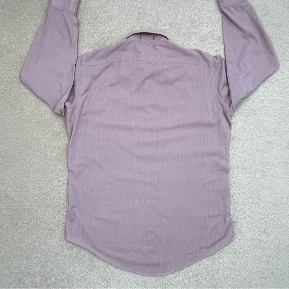 Vintage Christian Dior Shirt Adult Neck 15.5 Pink Button Up Designer Preppy Men - Picture 11 of 12